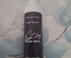 Boots collection All Night Long setting spray, 6 available