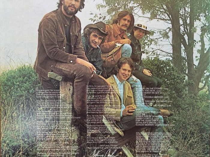 Kris Kristofferson - Me and Bobby McGee. UK 1971 first pressing. Great condition. Bargain!