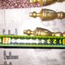 Beautiful Old Large Brass Fire Irons Shovel, Poker, Tongs, and a Brush, Postage Available or Collection on all my items Image 9