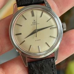 Vintage Ebel Automatic 21 Rubis - Stainless Steel Dress Watch