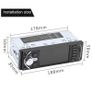 New Car Van 1 One Din MP3 player AUX Car Radio Audio Stereo USB AUX FM Radio Station Bluetooth Hands Free Bluetooth Radio MP3 AUX USB SWC Handsfree with Rearview Camera Remote Image 9