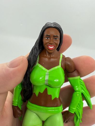 wwe elite series 25 Brodus Clay & The Funkadactyls Naomi & Cameron action figures