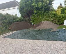 sand/topsoil/stone
