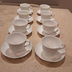 Wedgwood Strawberry and Vine Cups and Saucers
