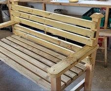 Heavy Duty 5ft Garden Bench