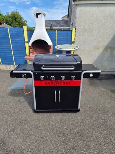 Charbroil gas to coal BBQ