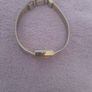 Gold plated ladies vintage citronella quartz wrist watch complete with safety chain Image 3