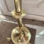 Beautiful heavy brass telescopic working oil lamp. Image 4