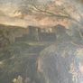 Circle of Francesco Zuccarelli  mountainous landscape by a lake with a fortress Image 7