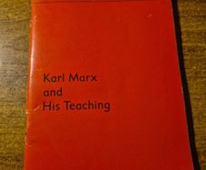 Vintage, 1973. Lenin. Karl Marx and His Teachings. Published in the Soviet Union