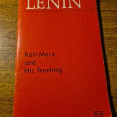 Vintage, 1973. Lenin. Karl Marx and His Teachings. Published in the Soviet Union