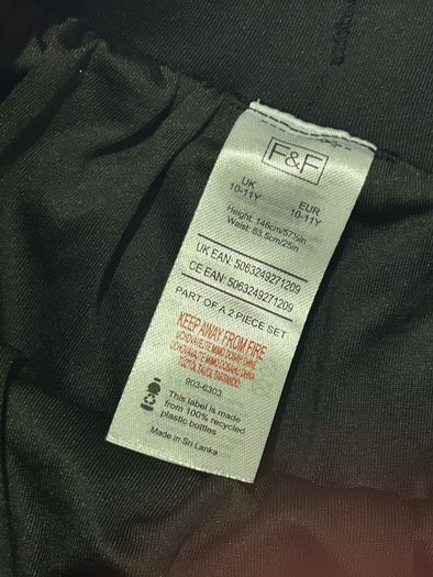 girls sparkly shorts 10-11