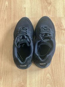 Bloch Boost split-sole dance sneakers in black.