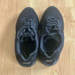 Bloch Boost split-sole dance sneakers in black.