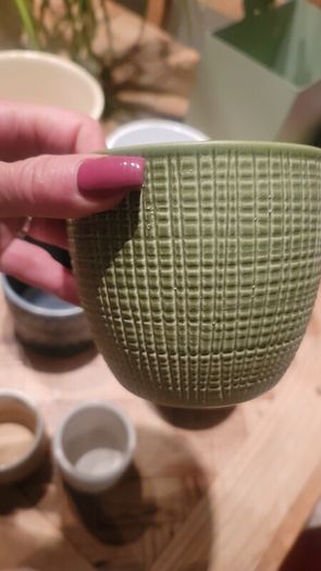 Assorted Ceramic Plant Pots x10 Pieces