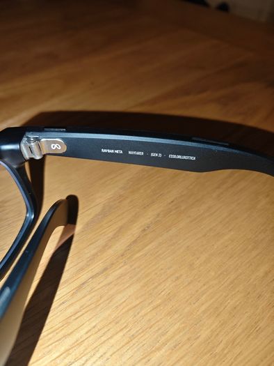 Ray-Ban Meta Wayfarer (Gen 2) - Matte Black, Clear lenses