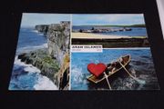Ireland Postcard : Aran Islands - Multi-view - 1980s