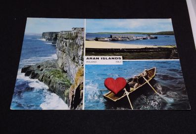 Ireland Postcard : Aran Islands - Multi-view - 1980s