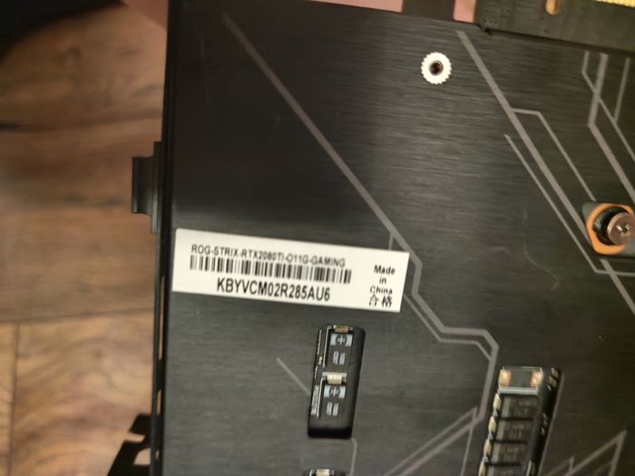 Asus Rog Strix  Rtx 2080 Ti