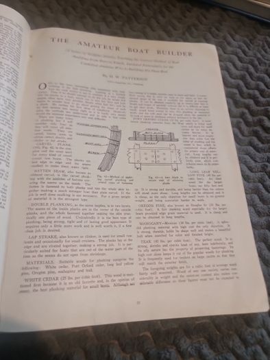 Motor Boat Building; Volume XI, Motor Boating's Ideal Series (Hardcover)  1941
