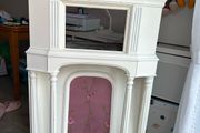 Vintage radio cabinet