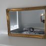 Large Ornate Gold Mirror / Antique Style Gilt Wall Mirror (101cm x 72cm) Image 2