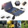 2022New Solar Panel 20W Camping Equipment Portable Solar Chargers Waterproof Camping Supplies Survival Gadgets Image 4