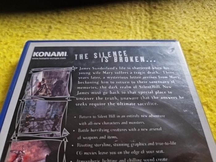 Silent Hill 2 Director s Cut PlayStation2 Ps2 games Original