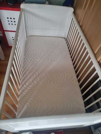 Cot and mattress