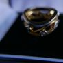 Vintage 925 Sterling Silver Gold Plated Ring Women Fashion Jewelry Cubic Zircon Ring Image 4