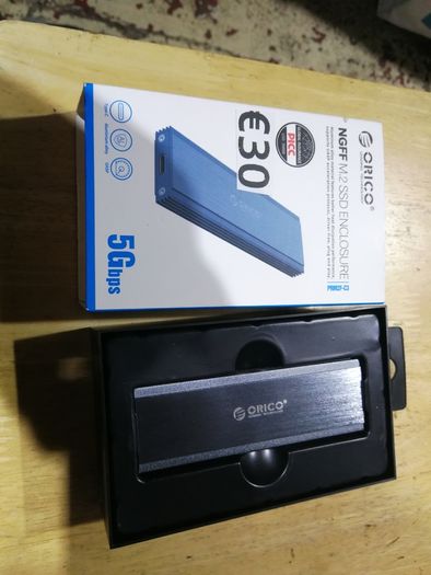 ORICO SSD M.2 Hard Drive Enclosure