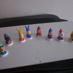 Peppa Pig And Friends Cake Decorations Cake Toppers X8 Christmas Cake Bundle