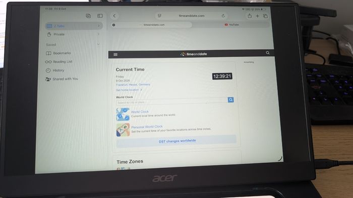 Acer PM161Q 15.6" 1920x1080 60Hz 250Nit 7ms 15.6 Portable Monitor