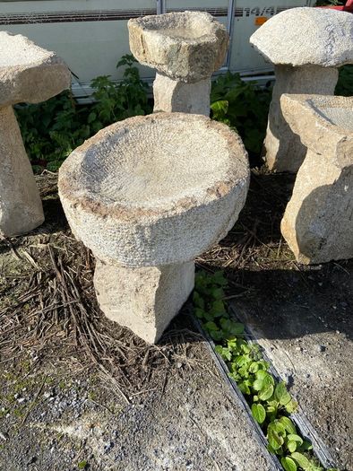 Granite birdbaths