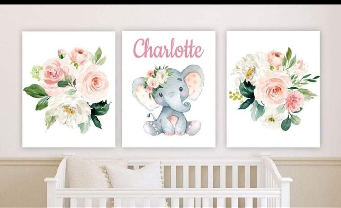 Personalised Girls Wall Art