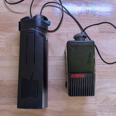 2 x aquarium internal filter