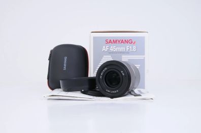 Samyang AF 45mm 1.8 FE Sony E |  Like New