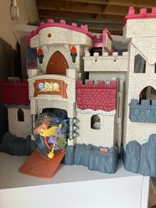 Imaginext castle with figures