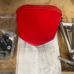 Yamaha pillion seat rear foot pegs and hangers