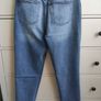Dunnes Stores Blue Straight Leg Jeans Size UK 12 Never Worn Image 5