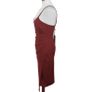 Pretty Little Thing Red Strappy Pencil Wrap Dress  Uk 10 BNWTS includes postage Image 4