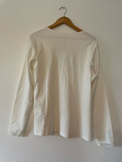 River Island curves white ladies top plus size - New