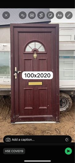 Pvc doors shed door farm doors