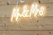 Mr &amp; Mrs Neon Sign