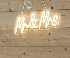 Mr & Mrs Neon Sign