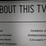 LG 55'' UHD Smart LED TV for parts or repair Image 4