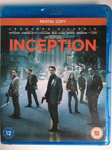 Inception (Christopher Nolan Film) [2010] Leonardo DiCaprio, Ken Watanabe, Joseph Gordon-Levitt, Marion Cotillard, Ellen Page, Tom Hardy, Cillian Murphy, Tom Berenger & Michael Caine [2xBlu-Ray Movie]