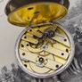 1800s Silver Swiss Made Key Pocket Watch for Restoration Image 10