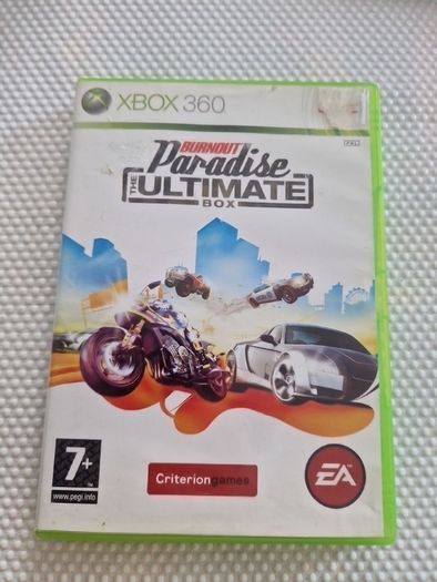 Burnout Paradise Xbox360 Games Original