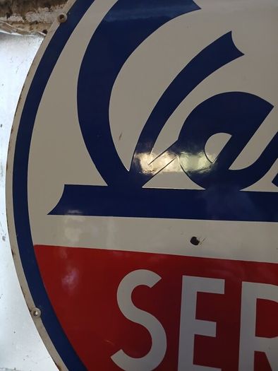 Original vespa dealer sign